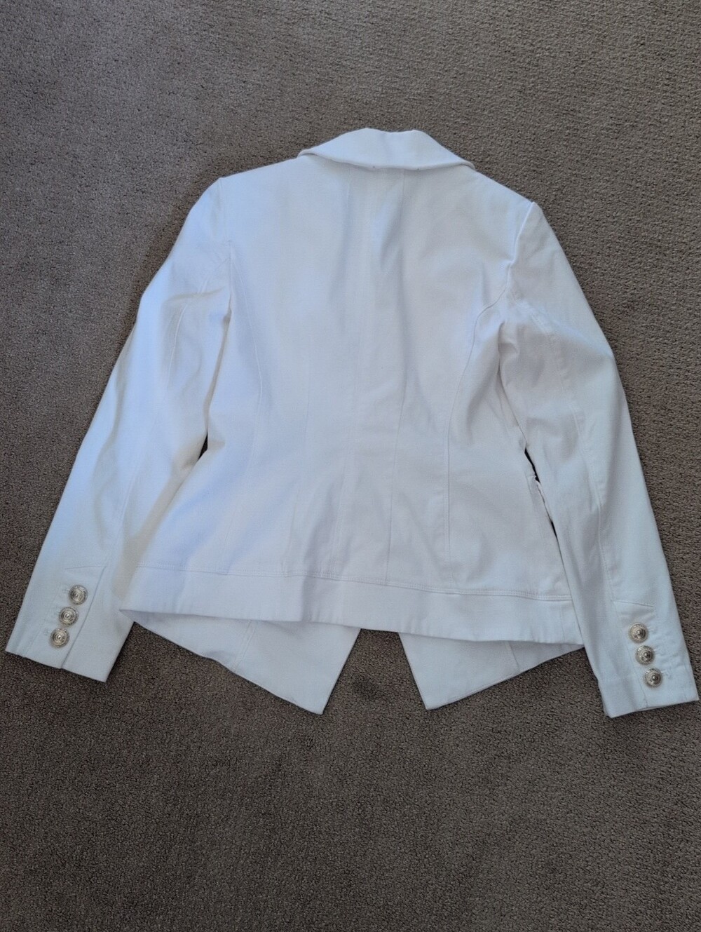 White House Black Market Women's Double Breasted Casual Trophy Jacket - Picture 7 of 9